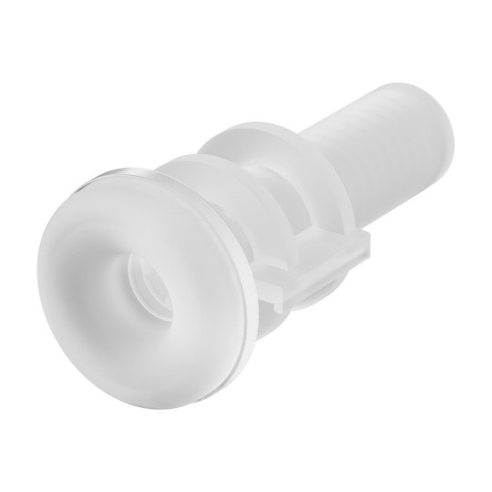 NEUTRAL-SHAPED SLEEVE FOR SOLACE MALE MASTURBATOR - TRANSPARENT