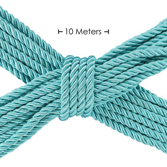 CUERDA DE POLIÉSTER PARA ATAR - 32.8 FT / 10 M - AZUL