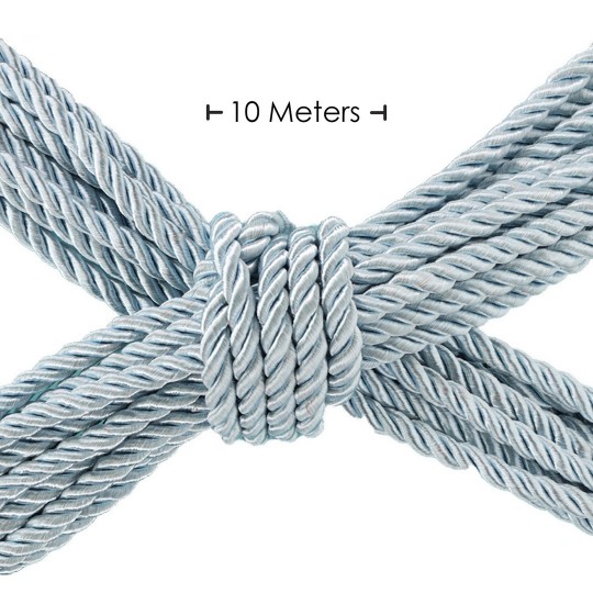CUERDA DE BONDAGE DE POLIÉSTER - 32.8 FT / 10 M - AZUL POLVO