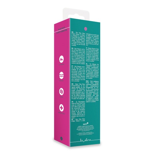 VIBRADOR DE PUNTO G PULSE WAVE - CRISTAL VERDE