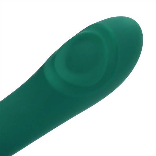 VIBRADOR DE PUNTO G PULSE WAVE - CRISTAL VERDE