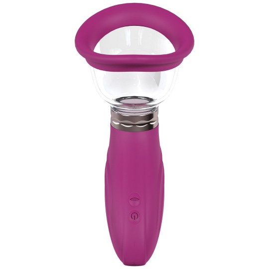 DELIGHTFUL - RECHARGEABLE VULVA AND BREAST PUMP - PINK