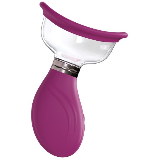 DELIGHTFUL - RECHARGEABLE VULVA AND BREAST PUMP - PINK