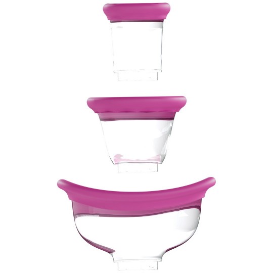 DELIGHTFUL - RECHARGEABLE VULVA AND BREAST PUMP - PINK