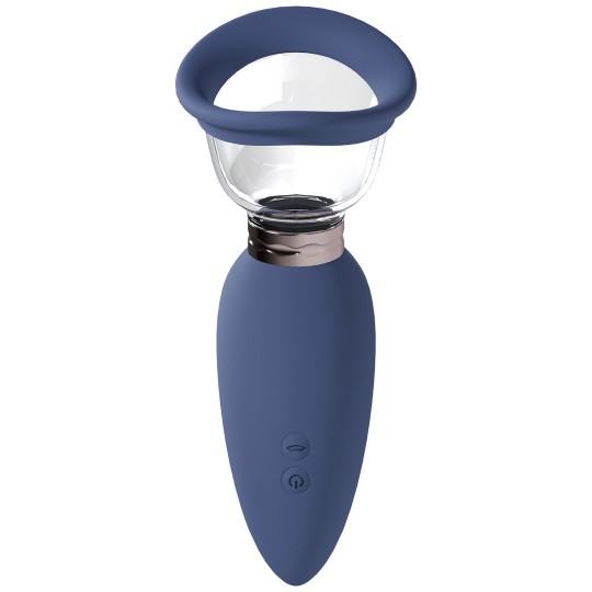 AROUSING - RECHARGEABLE VULVA AND BREAST PUMP - BLUE
