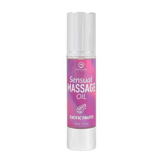 HUILE DE MASSAGE AUX FRUITS EXOTIQUES 50 ML SECRET PLAY