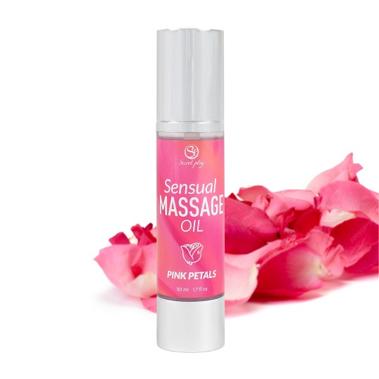 HUILE DE MASSAGE AROMATIQUE AUX PÉTALES DE ROSE 50 ML SECRET PLAY