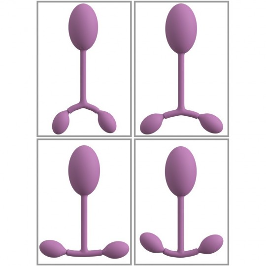 VAGINAL TRAINER WITH BOUNCING WEIGHTS