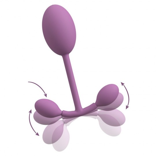 VAGINAL TRAINER WITH BOUNCING WEIGHTS
