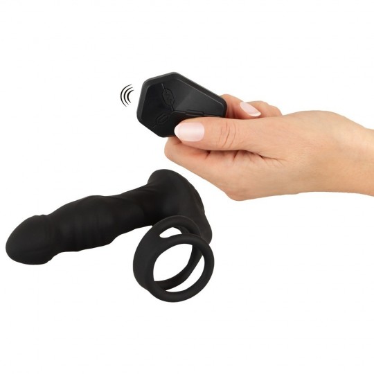 RC VIBRATING PROSTATE PLUG WITH NODDING FUNCTION