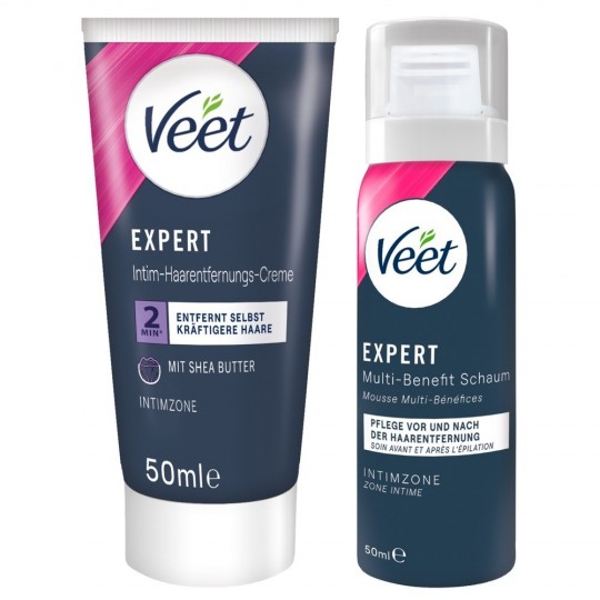 НАБОР ДЛЯ ИНТИМНОЙ ЭПИЛЯЦИИ VEET EXPERT