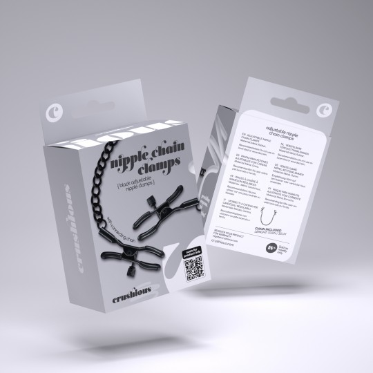 PINÇAS PARA MAMILOS NIPPLE CHAIN CLAMPS CRUSHIOUS