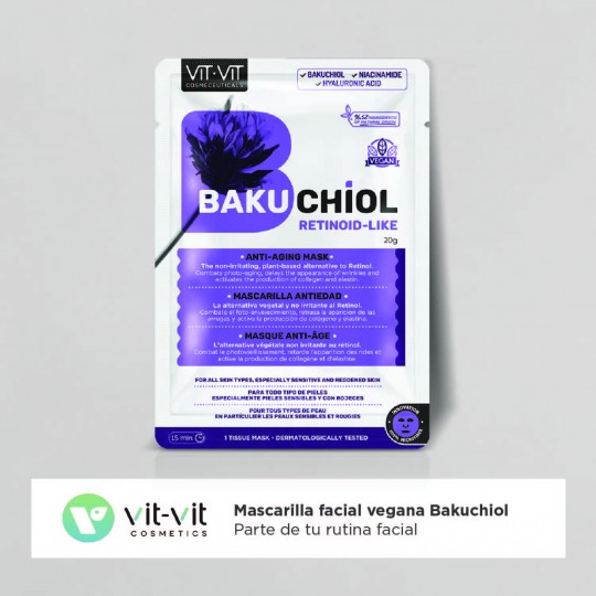MASCHERA ANTIETÀ PER IL VISO BAKUCHIOL VIT VIT COSMETICS 20GR