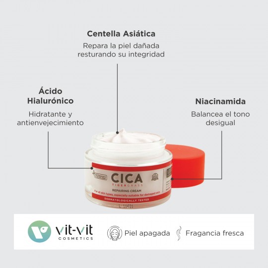 VIT COSMETICS CICA TIGERGRASS CREAM 50ML