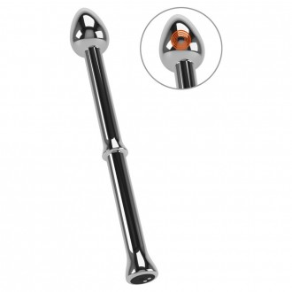 VIBRATING PROSTATA STIMULATOR: METAL MILKING STICK