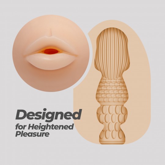 OVO MASTURBADOR EZY EGG ORAL CRUSHIOUS
