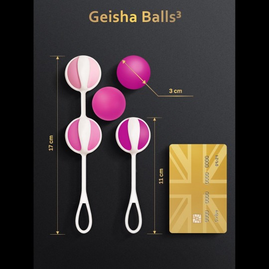 GEISHA BALLS 3 - SUGAR PINK