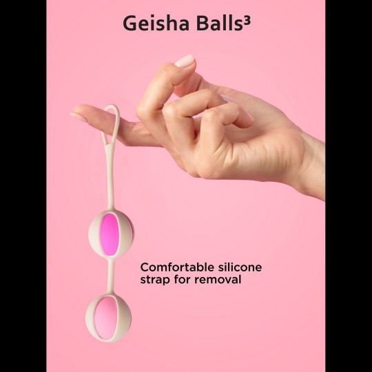 GEISHA BALLS 3 - SUGAR PINK