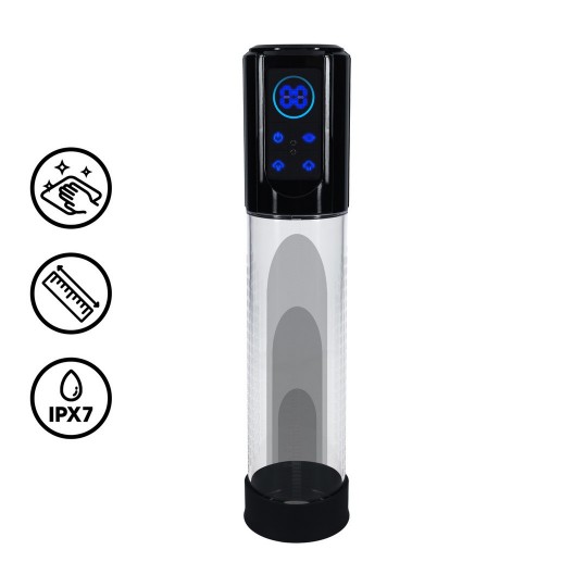 MEGALIFT - AUTOMATIC WATERPROOF PENIS PUMP - BLACK