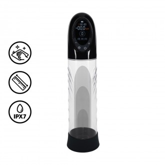 CYBERPULSE - AUTOMATIC WATERPROOF PENIS PUMP - BLACK
