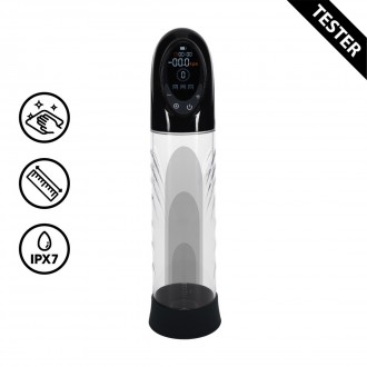 CYBERPULSE - AUTOMATIC WATERPROOF PENIS PUMP - BLACK - TESTER