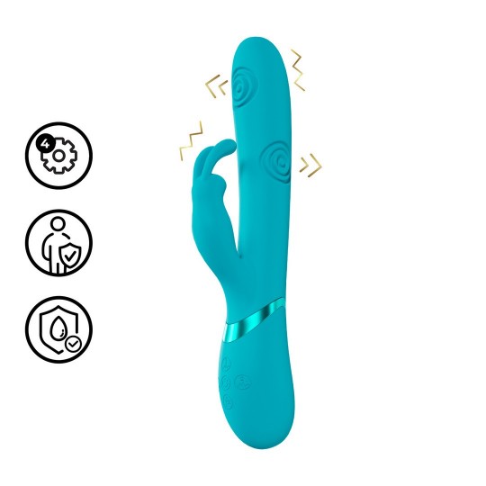 MIMI - G-SPOT VIBRATING AND TAPPING RABBIT - BLUE