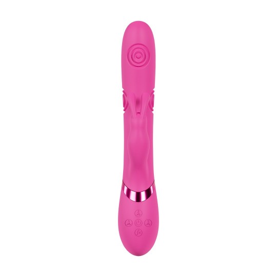 MIMI - G-SPOT VIBRATING AND TAPPING RABBIT - PINK