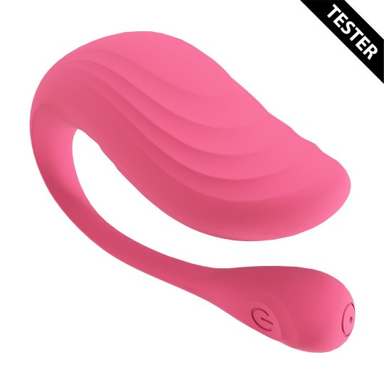 VIBRATING G-SPOT VIBE WITH REMOTE CONTROL - PINK - TESTER