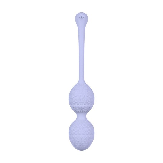 VIBRATING BEAD KEGEL WITH REMOTE CONTROL - LAVENDER