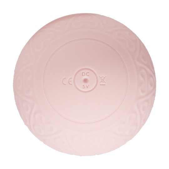 VIBRATING AND HEATING MASSAGER - PINK