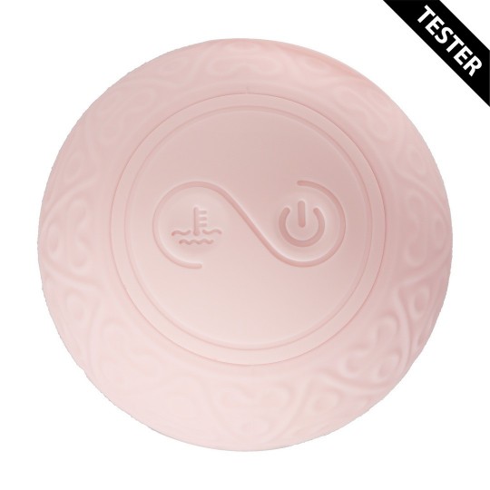 VIBRATING AND HEATING MASSAGER - PINK - TESTER