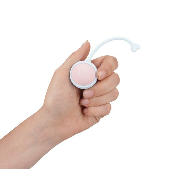 LOVELINE VIBRATING AND 5 WEIGHT INTERCHANGEABLE KEGEL KIT PURPLE