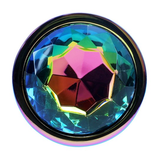 OUCH! VENICE COLLECTION METAL ANAL PLUG SET OF 3 PIECES IRIDESCENT 