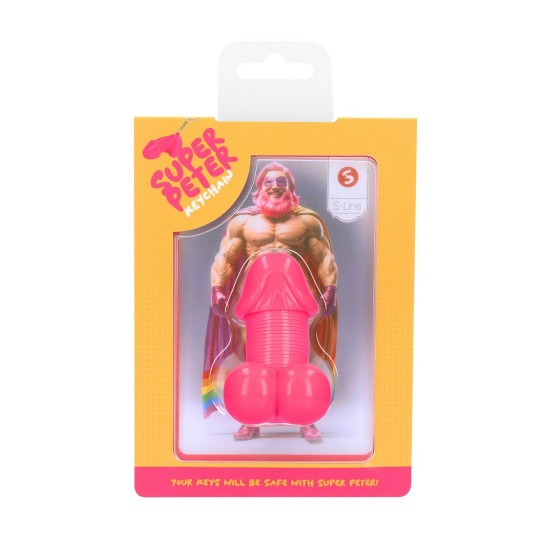 SUPER PETER - KEYCHAIN - PINK