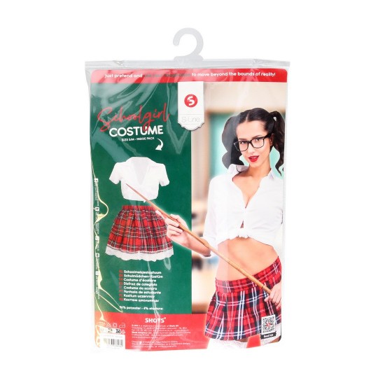 S-LINE SCHOOLGIRL COSTUME WHITE