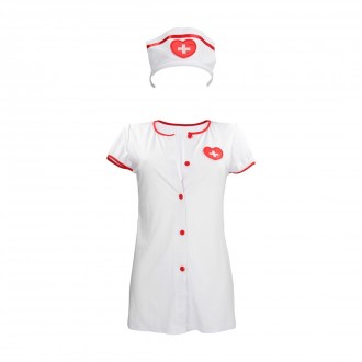 S-LINE NURSE COSTUME WHITE