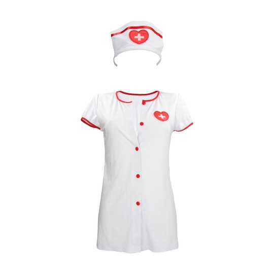 NURSE COSTUME - WHITE