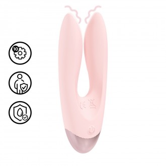 LOVELINE AMOUR DUAL MOTOR VIBE PINK 