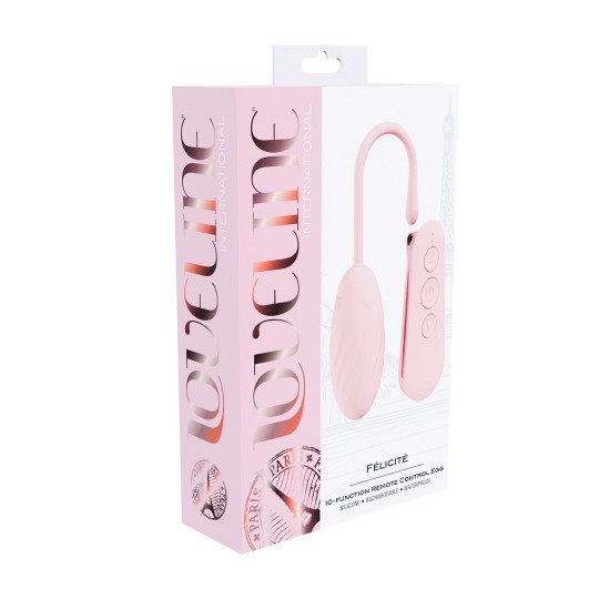 LOVELINE FELICITE 10 FUNCTION EGG VIBE PINK 