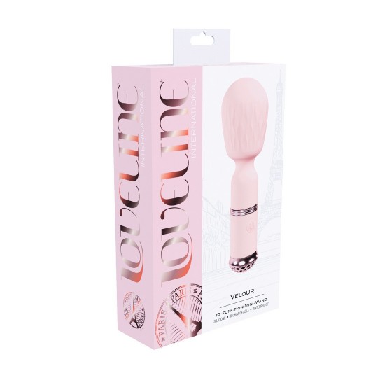 LOVELINE VELOUR MINI-WAND PINK