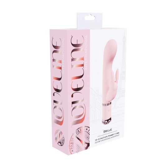 BELLE - VIBRADOR CONEJITO - ROSA