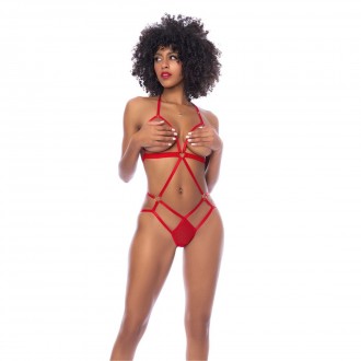 HEARTSTROKE - ARNÉS TEDDY - ROJO