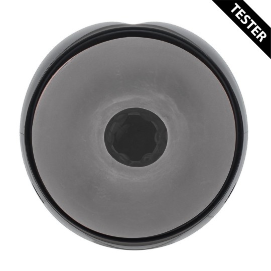 VIRTUO - SUCTION AND VIBRATION MASTURBATOR PUMP WITH PHONE ATTACHMENT - GUN METAL - TESTER