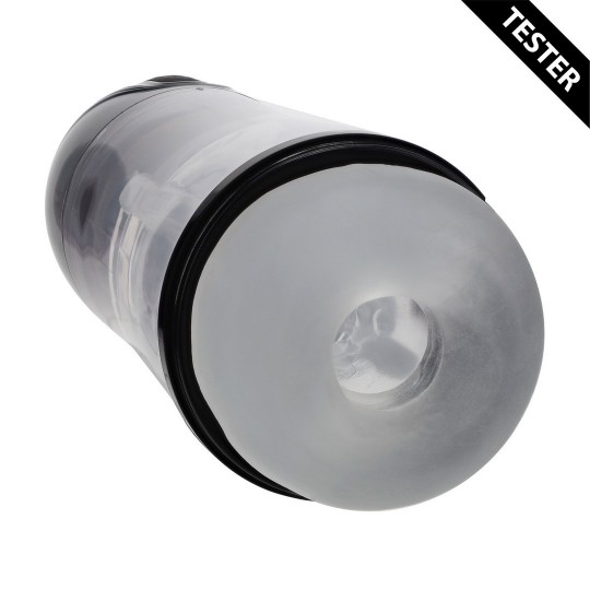 SONICPULL - SUCTION AND VIBRATION MASTURBATOR PUMP - MULTIMEDIA ENHANCED - GUN METAL - TESTER