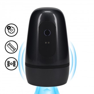 PUMPED PULSAR NEGATIVE PRESSURE SUCTION AND VIBRATION MASTURBATOR PUMP GUN METAL