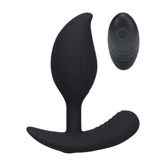 LEVELZ REMOTE CONTROL VIBRATIND LIQUID SILICONE ANAL PLUG 