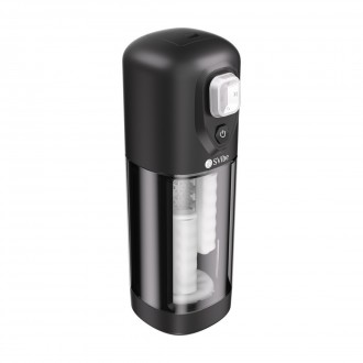 IKON VOLT - МАСТУРБАДОР CALENTADOR VIBRANTE TRANSPARENTE