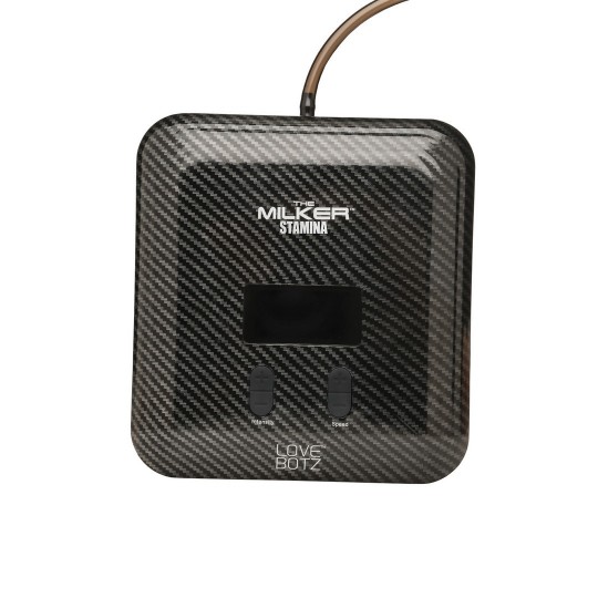 EL MILKER STAMINA - ESTIMULADOR AUTOMÁTICO DE VIBRACIÓN Y SUCCIÓN - TRANSPARENTE