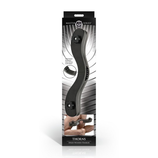 ШИПЫ - СКРОМНЫЕ ИЗ МАДЕРЫ С ПУАСАМИ - NEGRO