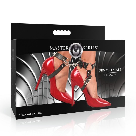 FEMME FATALE - PUÑOS DE TACÓN - NEGRO/ROJO